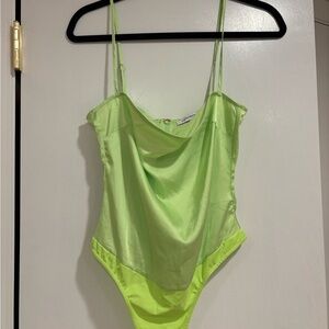 Lime Green Kids One Piece